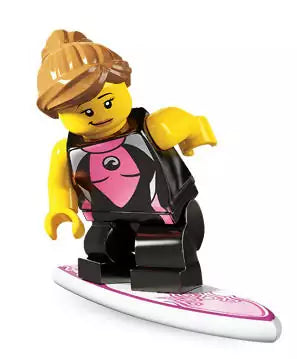 LEGO Minifiguren Serie 4  8804-13 Surferin
