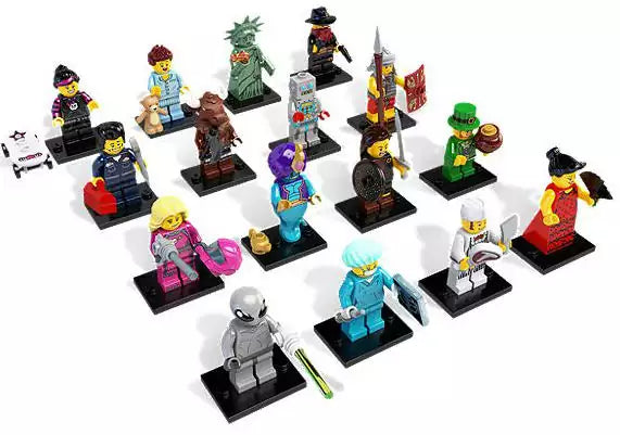 LEGO Minifiguren Serie 6  8827 Alle 16 Minifiguren
