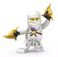 LEGO Waffen 19807 Wurfstern, perlgold