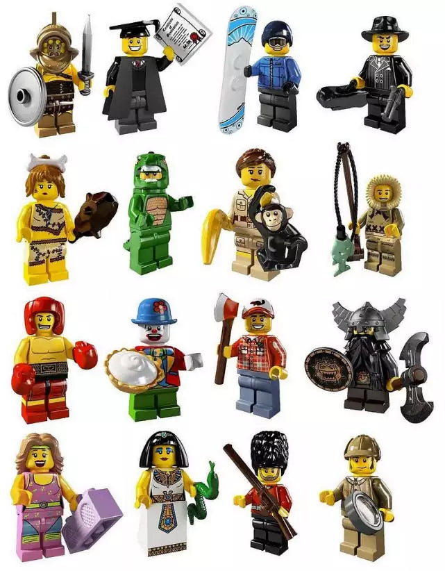 LEGO Minifiguren Serie 5  8805 Alle 16 Minifiguren