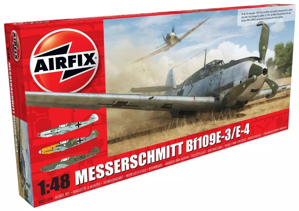 Verpackung: Airfix A05120B Messerschmitt Bf109E-4/E-1, 1:48