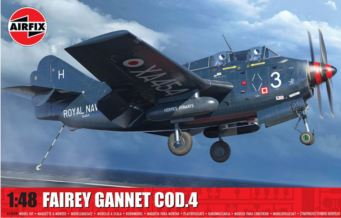Verpackung: Airfix A11009 Fairey Gannet COD.4, 1:48