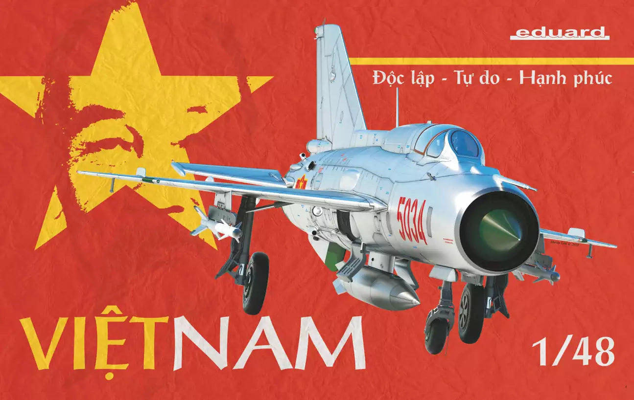 Verpackung: Eduard 11115 Vietnam - MIG-21PFM - Limited Edition, 1:48