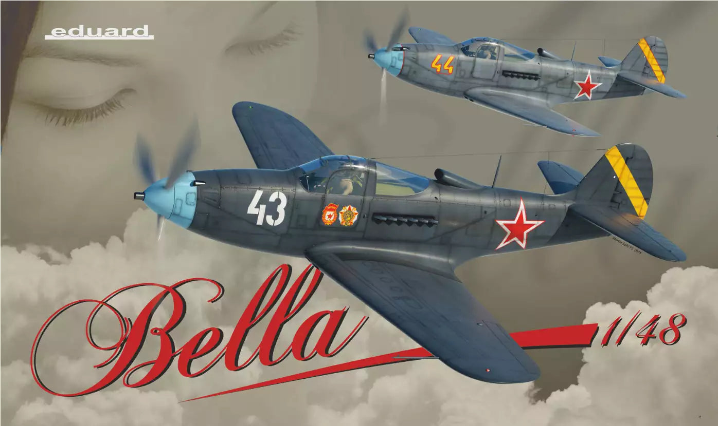Verpackung: Eduard 11118 Bella / P-39 Airacobra in Red Army service, Dual Combo - Limited Edition, 1:48