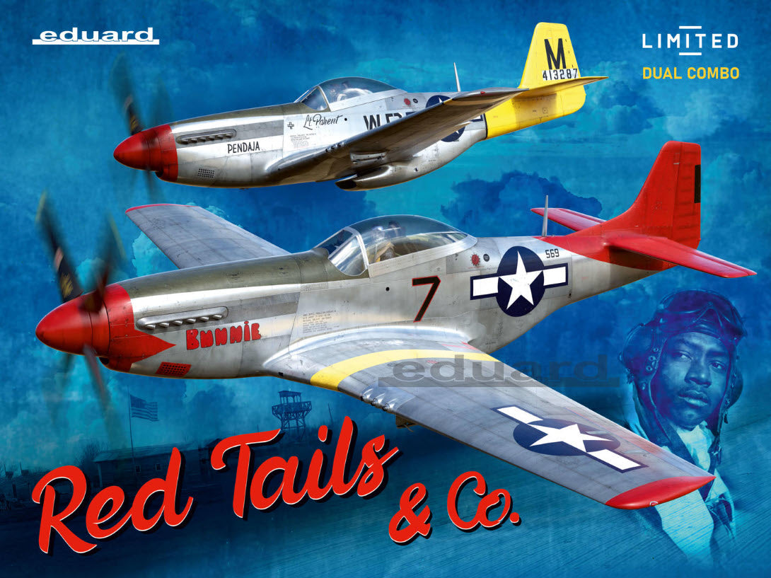 Verpackung: Eduard 11159 RED TAILS & Co. DUAL COMBO, 1:48