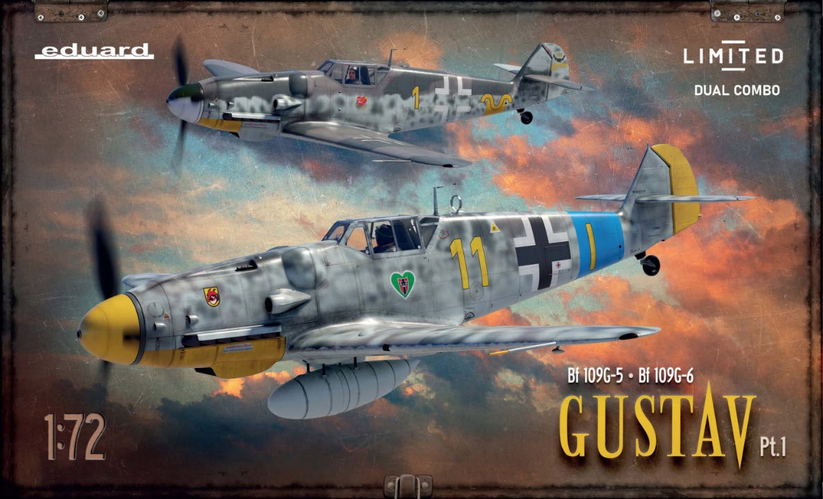 Verpackung: Eduard  2144 GUSTAV pt.1 - Dual Combo, Limited Edition, 1:72