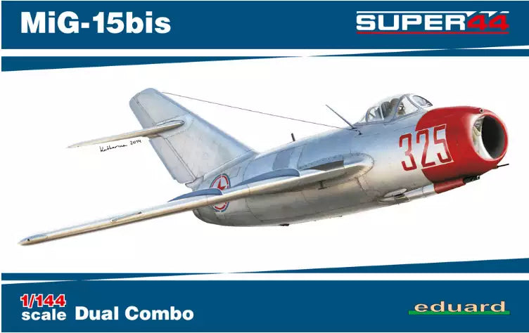 Verpackung: Eduard 4442 MiG-15bis -Dual Combo- Super 44, 1:144