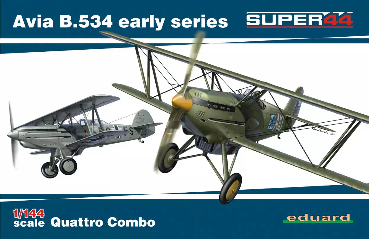 Verpackung: Eduard 4451 Avia B.534 early series -Quattro Combo- Super 44, 1:144
