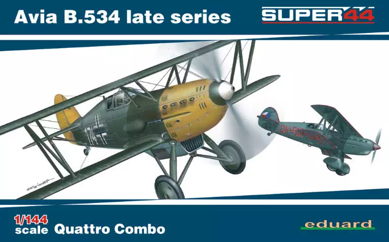 Verpackung: Eduard 4452 Avia B.534 late series -Quattro Combo- Super 44, 1:144