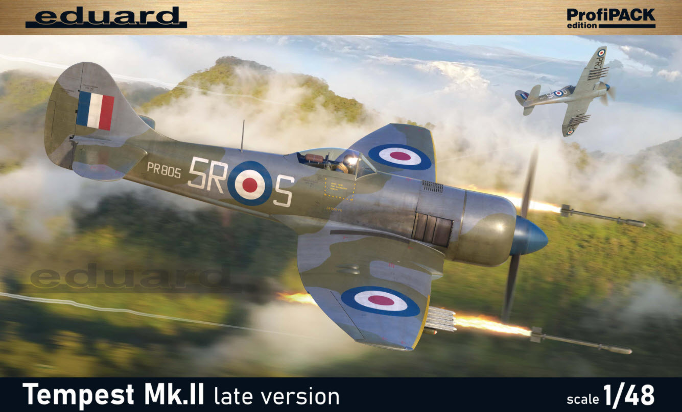 Verpackung: Eduard 82125 Tempest Mk. II late version - ProfiPACK, 1:48