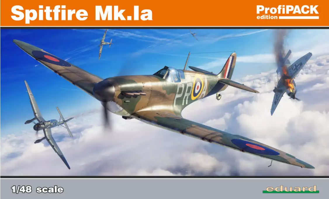 Verpackung: Eduard 82151 Spitfire Mk. Ia, ProfiPACK edition, 1:48