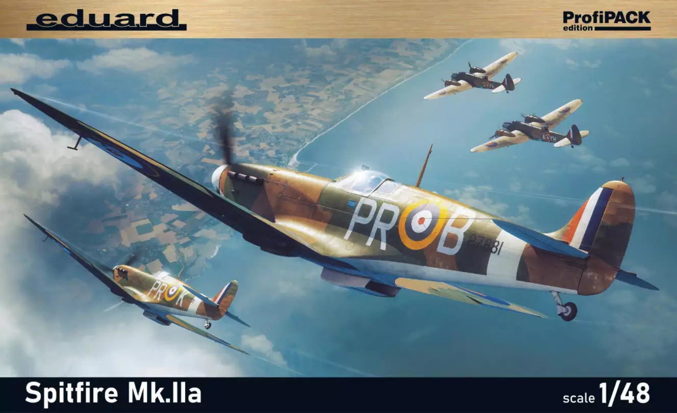 Verpackung: Eduard 82153 Spitfire Mk.IIa, ProfiPACK edition, 1:48