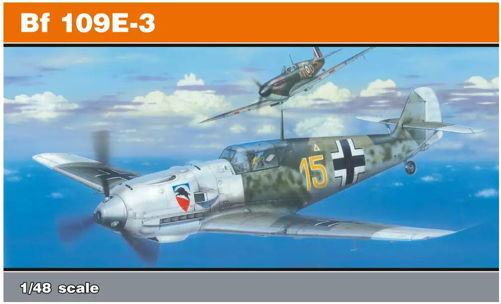 Verpackung: Eduard 8262 Messerschmitt Bf 109E-3, ProfiPACK-Edition, 1:48