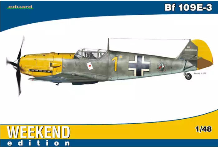 Verpackung: Eduard 84165 Messerschmitt Bf 109E-3, Weekend edition, 1:48