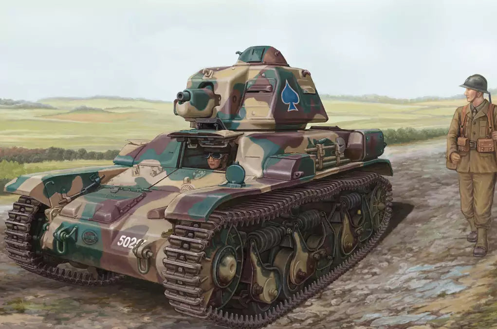 Verpackung: Hobby Boss 83806 French R35 Light Infantry Tank , 1:35