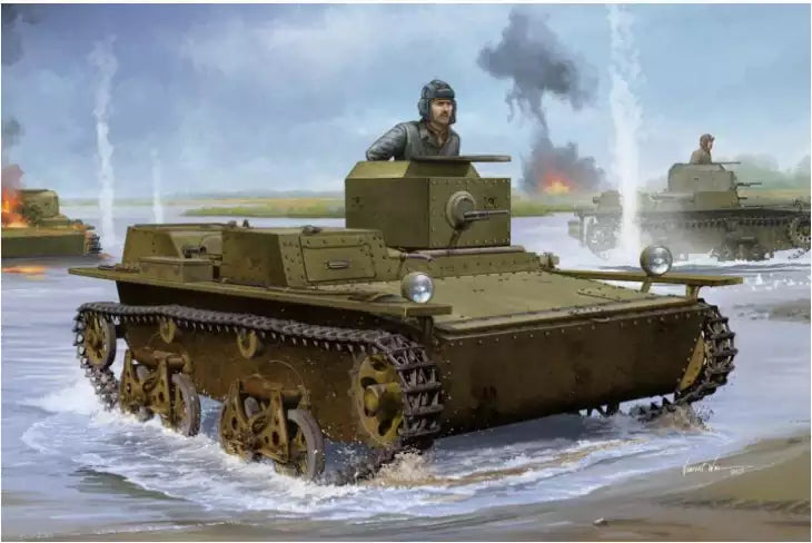 Verpackung: Hobby Boss 83865 Soviet T-38 Amphibious Light Tank, 1:35