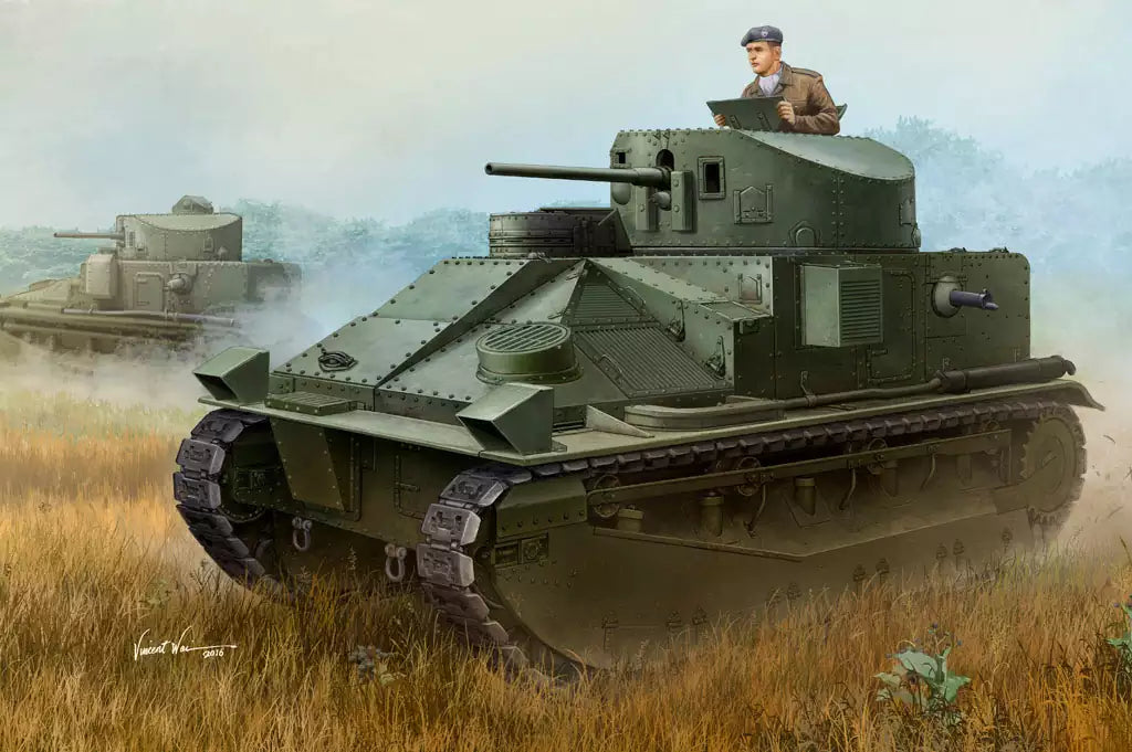 Verpackung: Hobby Boss 83879 Vickers Medium Tank MK II, 1:35