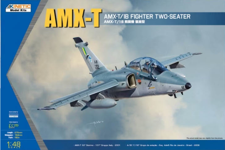 Verpackung: Kinetic K48027 AMX-T AMX-T/1B Fighter Two-Seater, 1:48