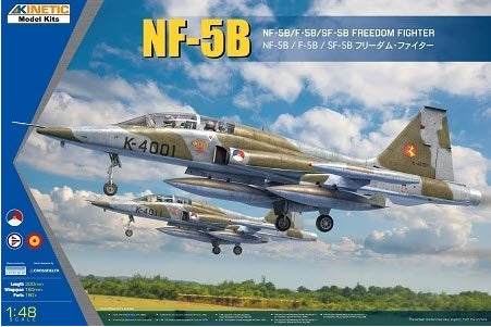 Verpackung: Kinetic K48117 NF-5B NF-5B/F-5B/SF-5B Freedom Fighter, 1:48