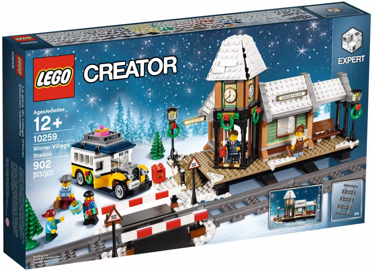 Verpackung: LEGO Creator Expert 10259 Winterlicher Bahnhof