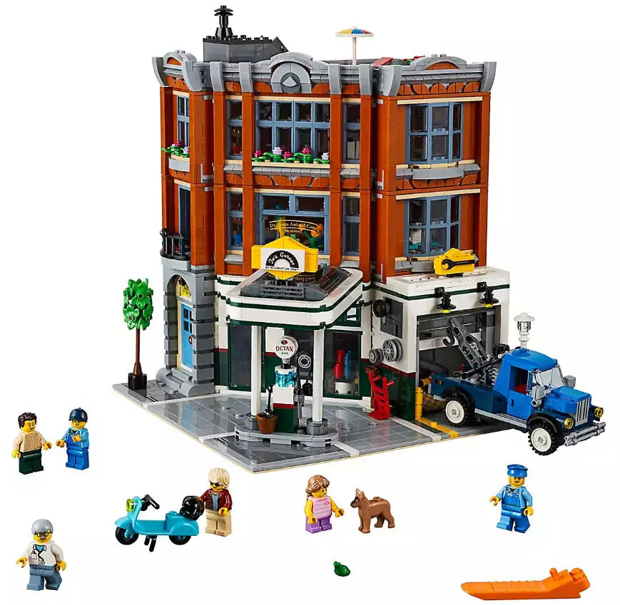 Inhalt: LEGO Creator 10264 Eckgarage