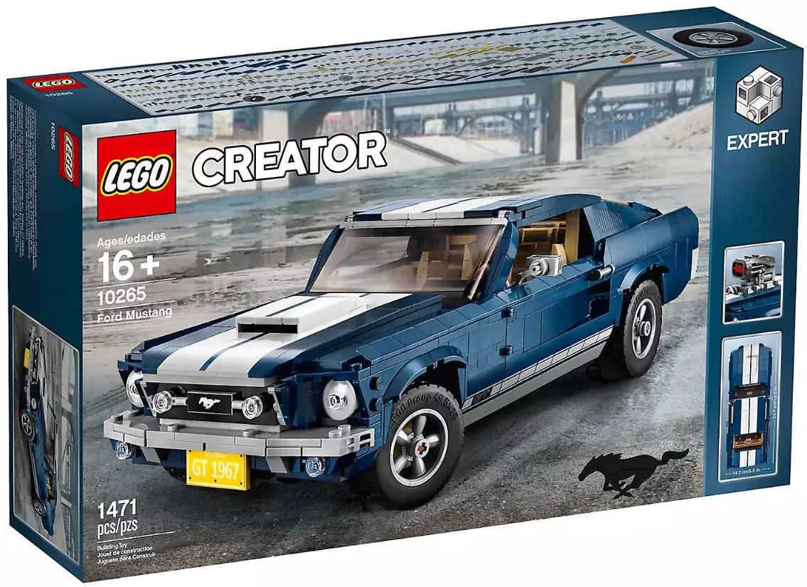 Verpackung:  LEGO Creator Expert 10265 Ford Mustang GT