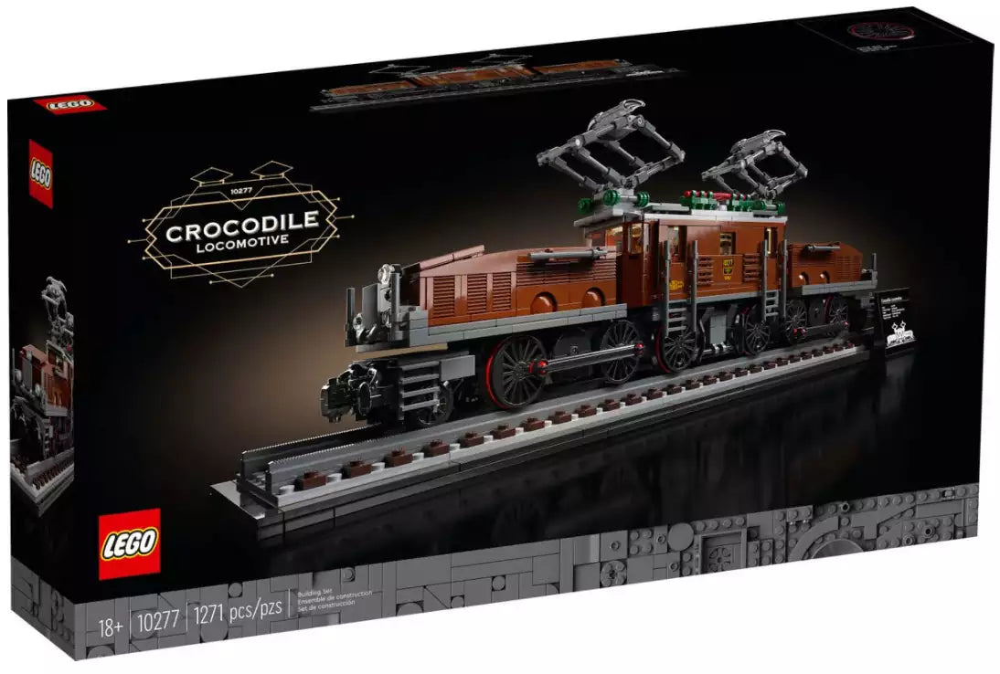Verpackung: LEGO Creator Expert 10277 Lokomotive "Krokodil"