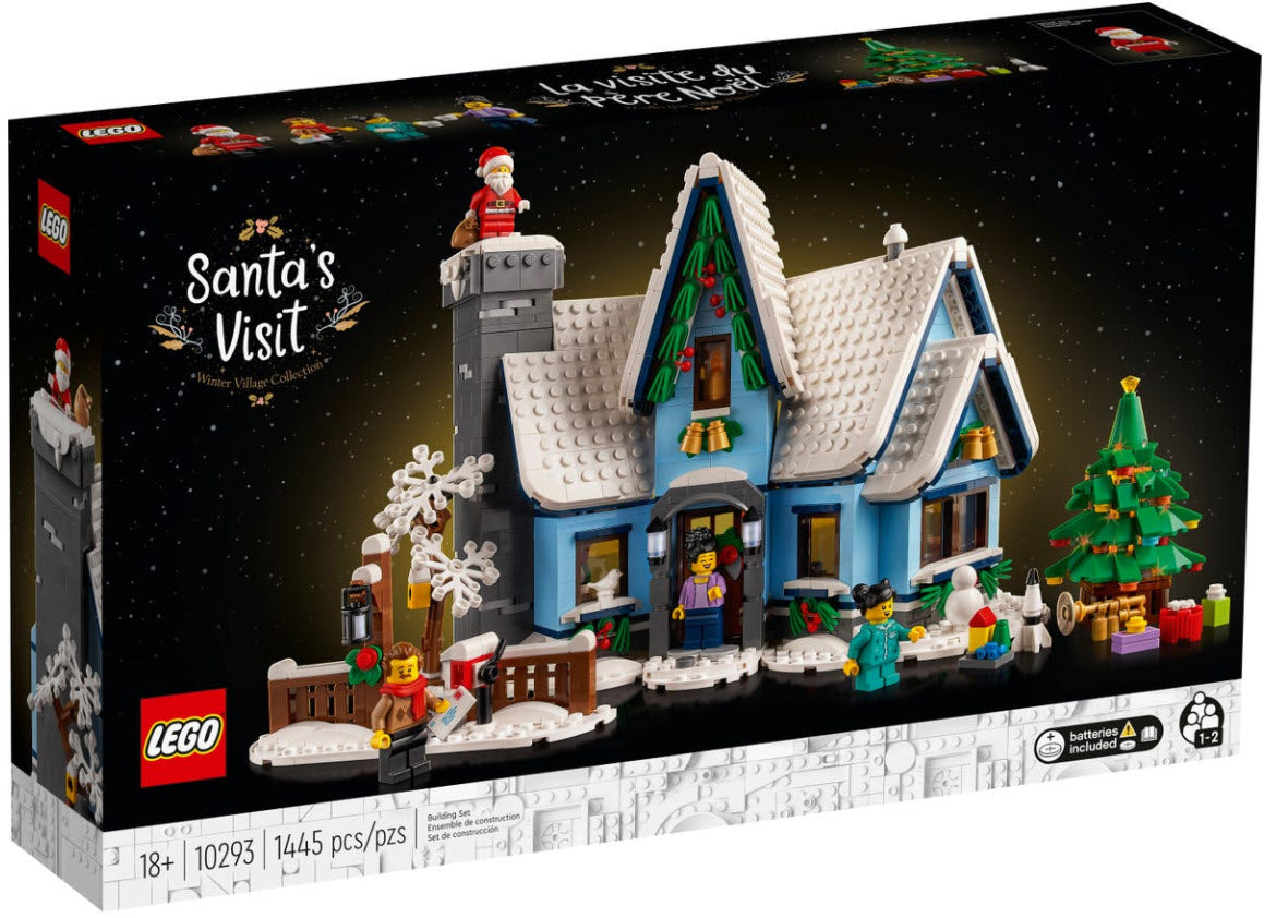 Verpackung: LEGO Icons 10293 Besuch des Weihnachtsmanns