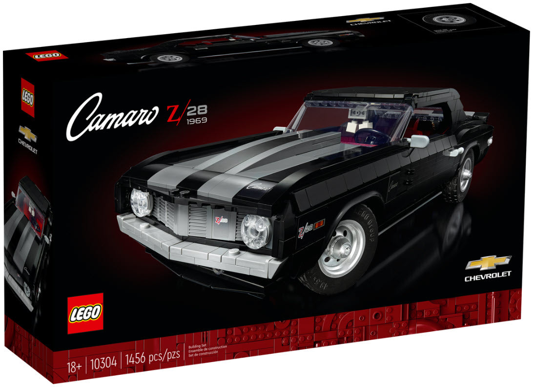 Verpackung: LEGO Icons 10304 Chevrolet Camaro Z28