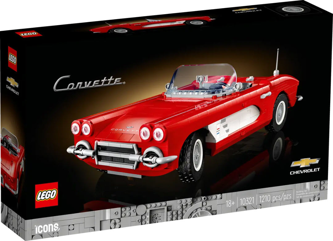 Verpackung: LEGO Icons 10321 Corvette
