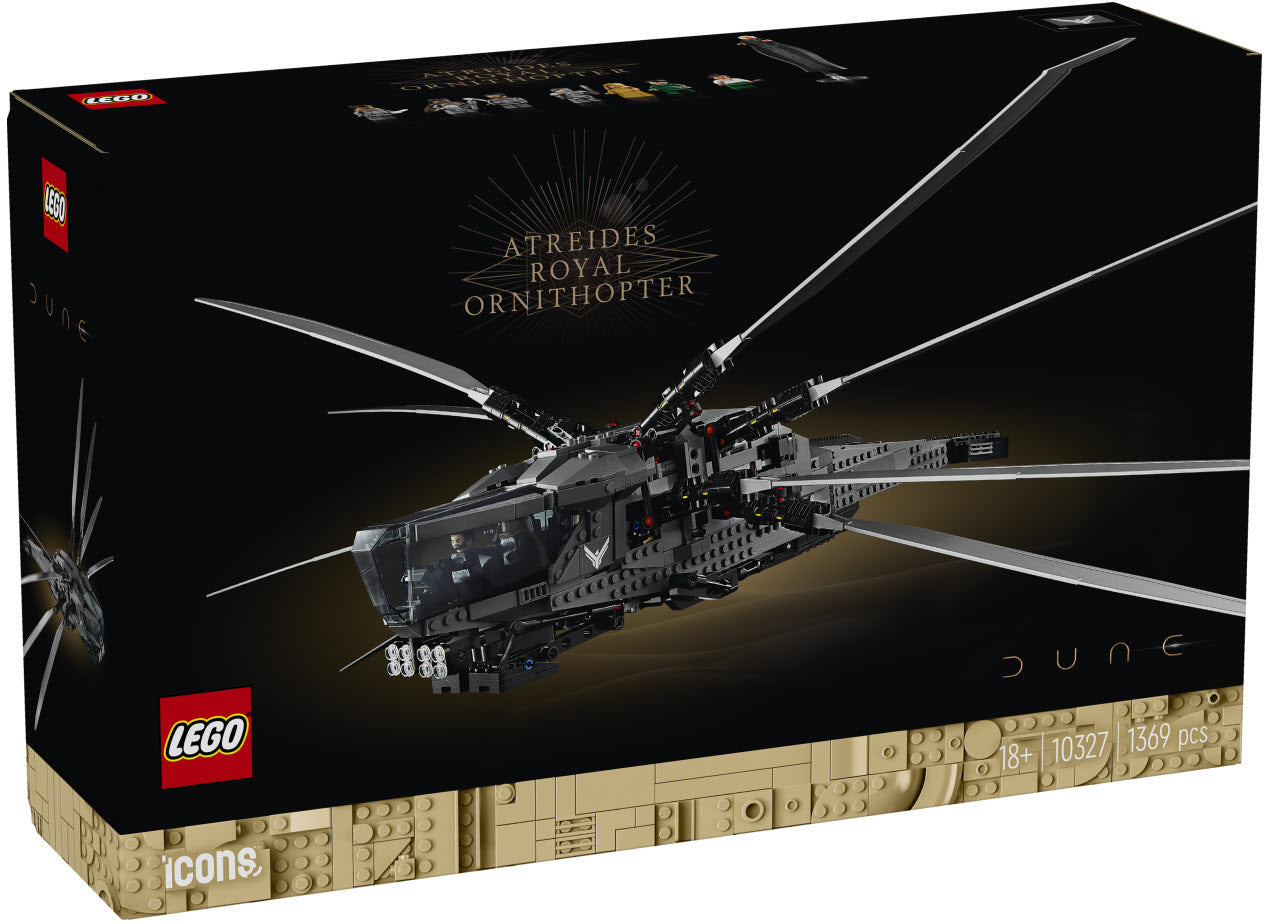 Verpackung: LEGO Icons 10327 Dune Atreides Royal Ornithopter