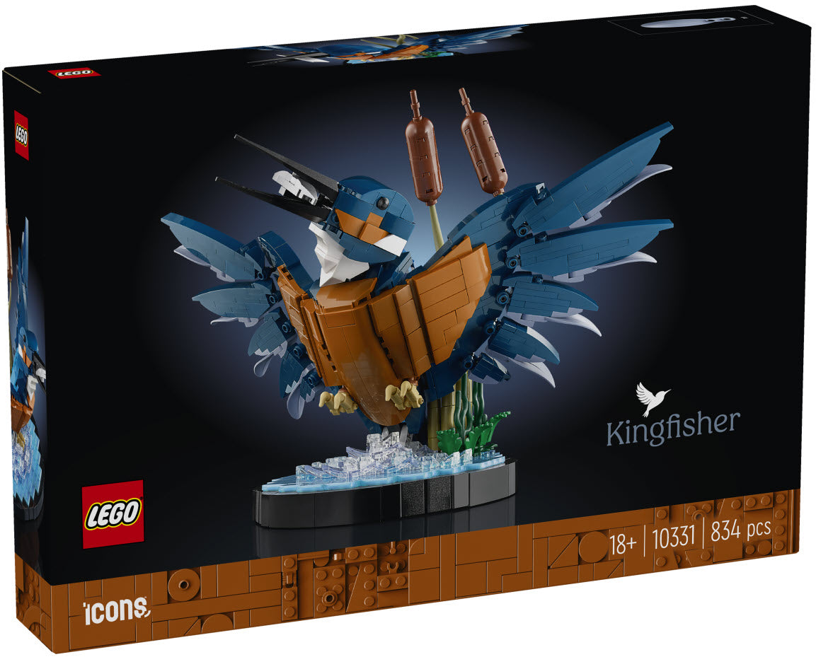 Verpackung: LEGO Icons 10331 Eisvogel