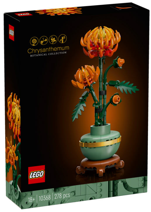 Verpackung: LEGO Botanicals 10368 Chrysantheme
