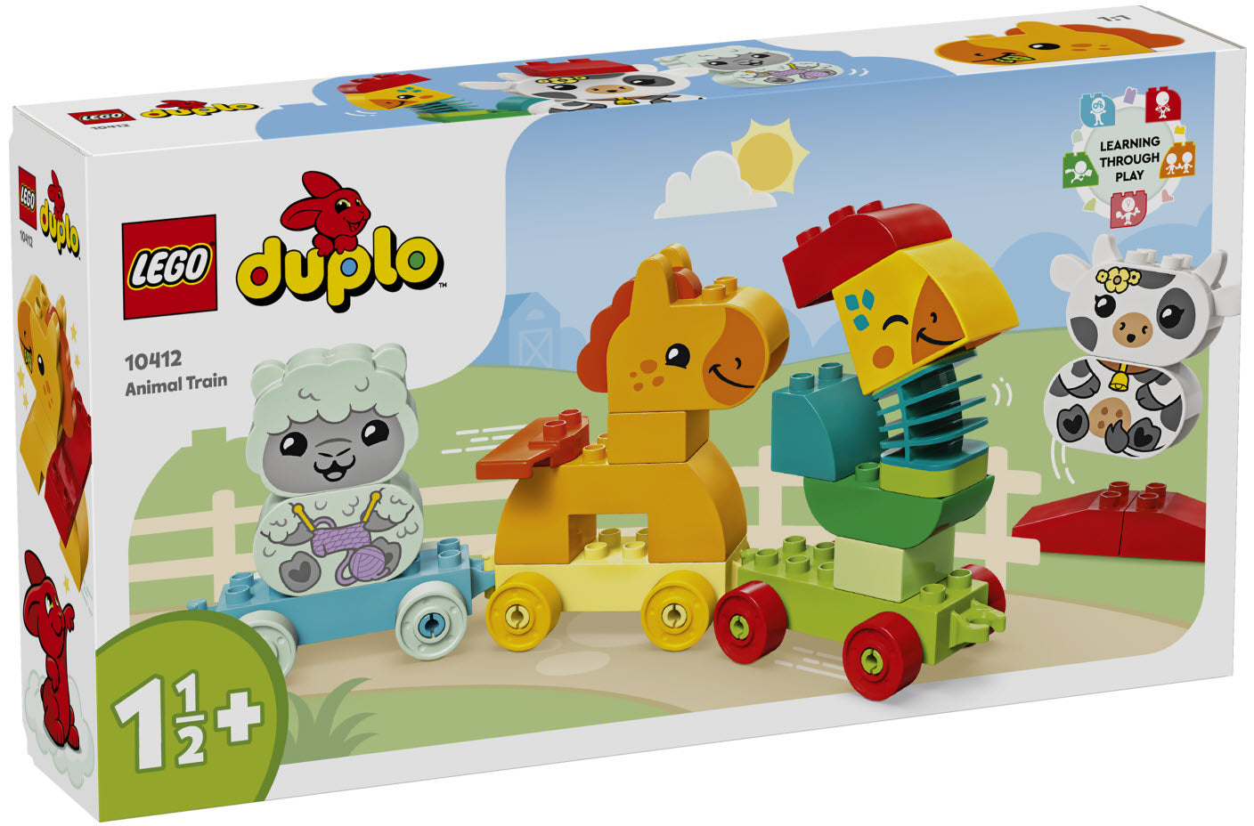 Verpackung: LEGO DUPLO 10412 Tierzug