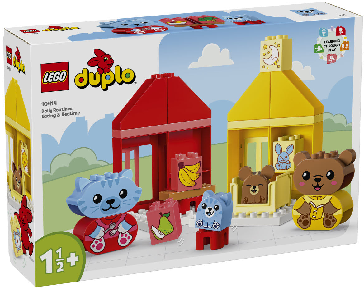 Verpackung: LEGO DUPLO 10414 Alltagsroutinen: Essen & Schlafenszeit