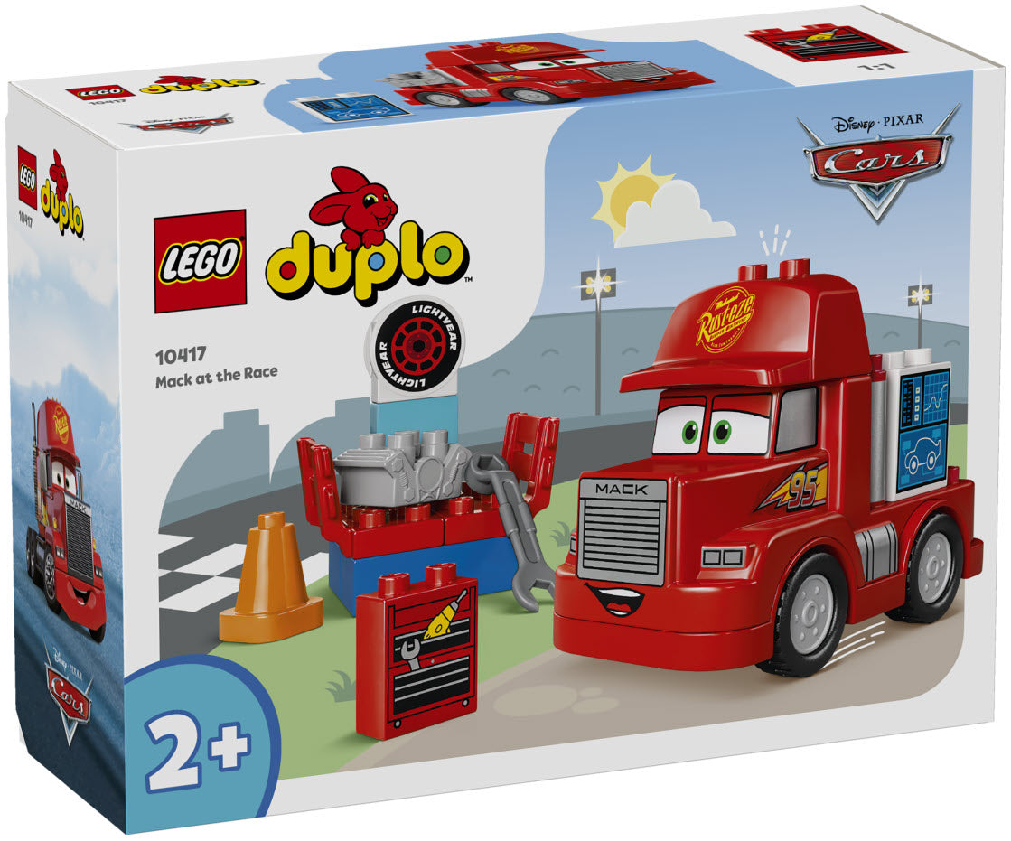 Verpackung: LEGO DUPLO Cars 10417 Mack beim Rennen