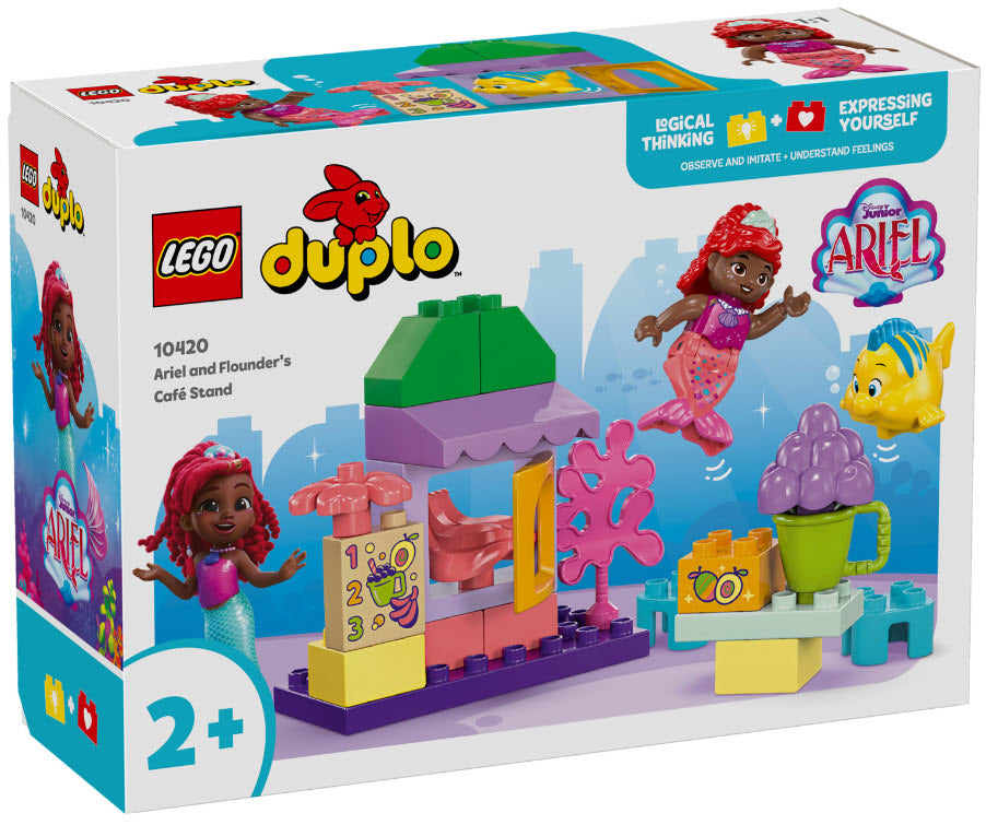 Verpackung: LEGO DUPLO 10420 Arielles und Fabius' Café-Kiosk