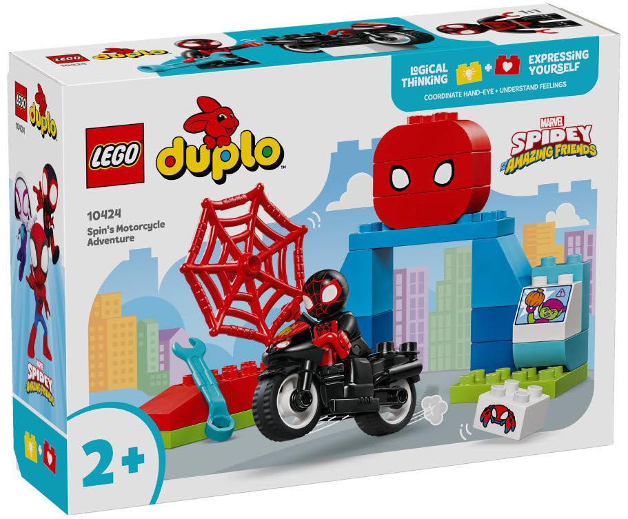 Verpackung: LEGO DUPLO 10424 Spins Motorrad-Abenteuer