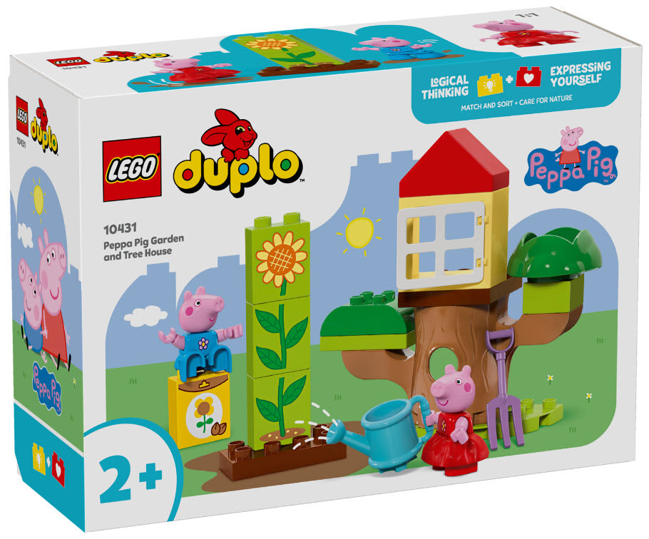 Verpackung: LEGO DUPLO 10431 Peppas Garten mit Baumhaus