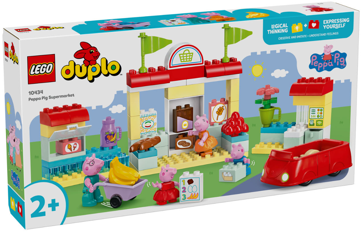Verpackung: LEGO DUPLO 10434 Peppas Supermarkt