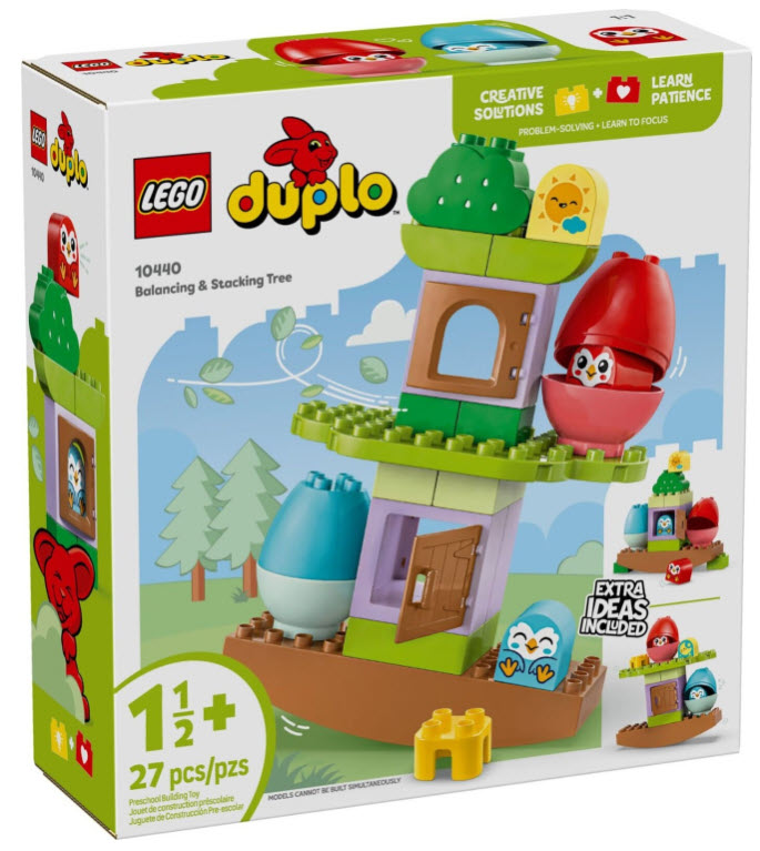 Verpackung: LEGO DUPLO 10440 Baum zum Balancieren und Stapeln