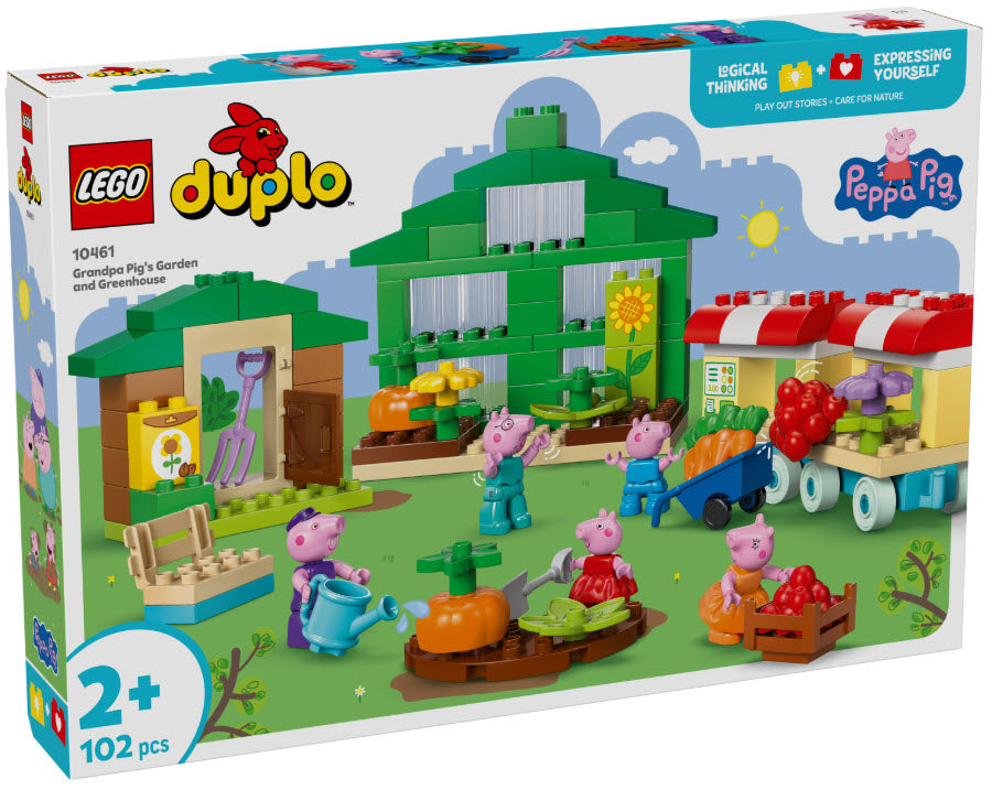 Verpackung: LEGO DUPLO 10461 Opas Garten und Gewächshaus