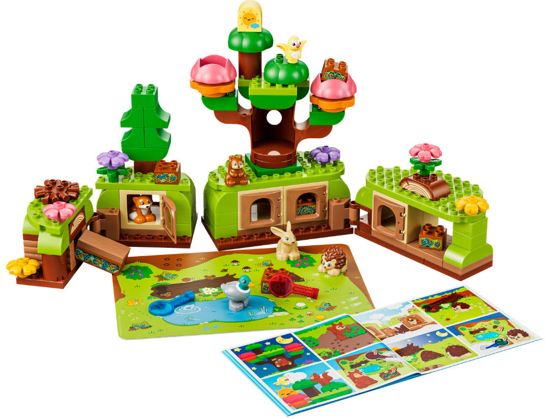 Inhalt: LEGO DUPLO 10480 Wald mit wilden Tieren