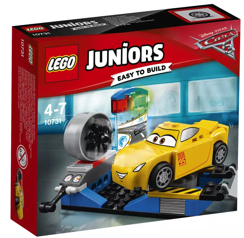Verpackung: LEGO Juniors 10731 Cruz Ramirez Rennsimulator
