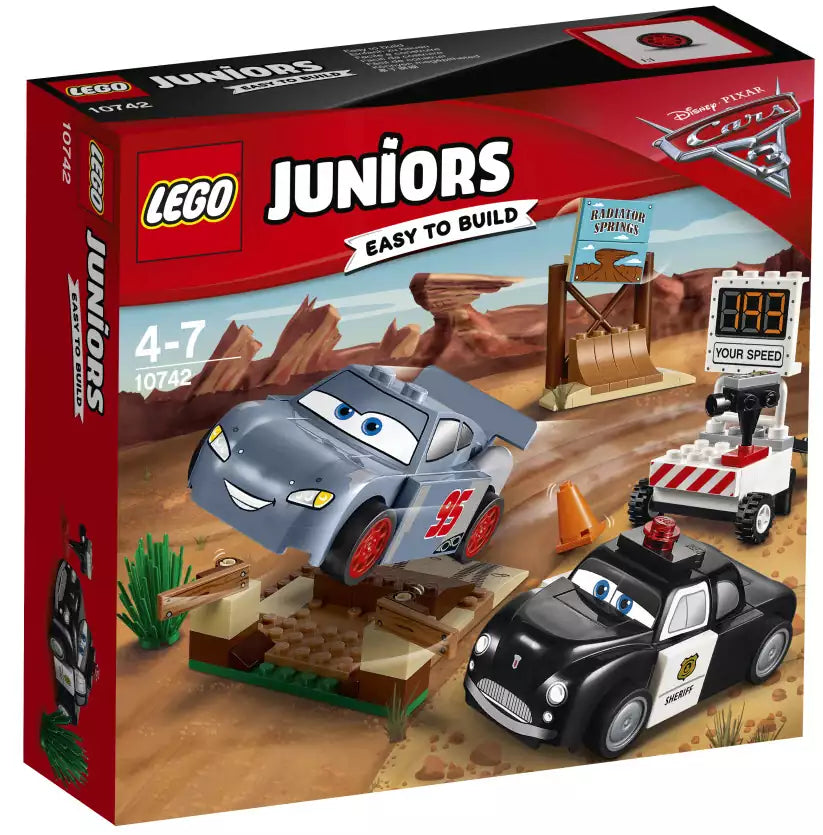 Verpackung: LEGO Juniors 10742 Rasante Trainingsrunden in der Teufelsschanze