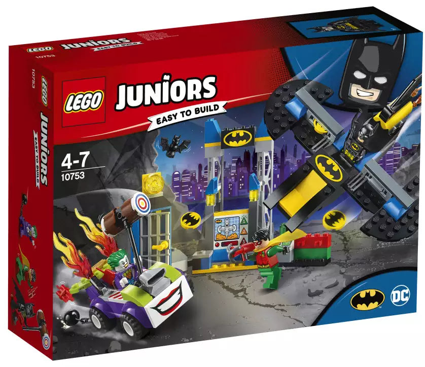 Verpackung: LEGO Junior 10753 Der Joker und die Bathöhle