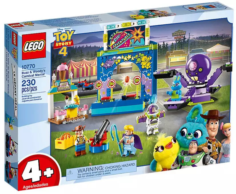 Verpackung: LEGO Toy Story 4 10770 Buzz & Woodys Jahrmarktspaß!