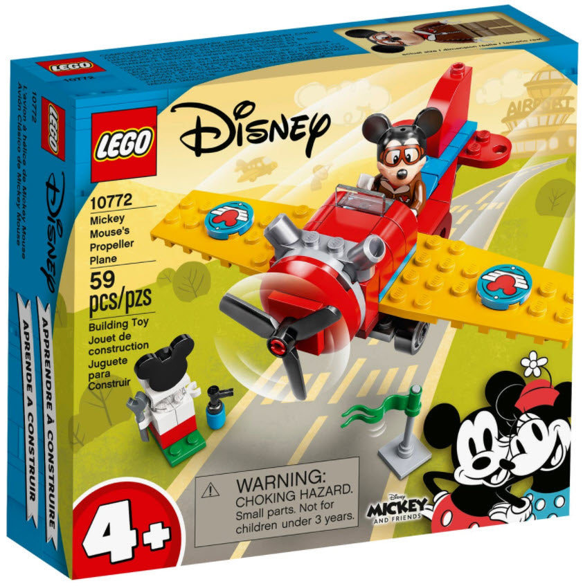 Verpackung: LEGO Disney 10772 Mickys Propellerflugzeug
