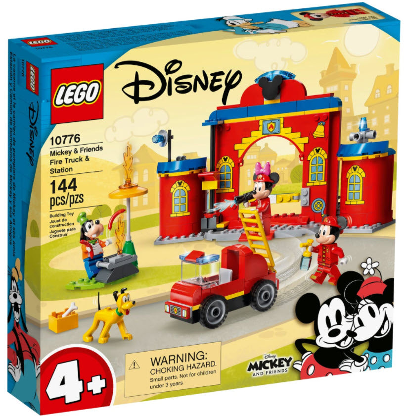 Verpackung: LEGO Disney 10776 Mickys Feuerwehrstation und Feuerwehrauto