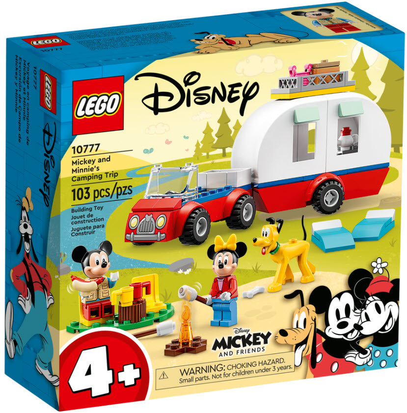 Verpackung: LEGO Disney  10777 Mickys und Minnies Campingausflug
